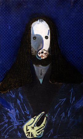 Josè Ortega (Arroba de los Montes 1921-Parigi 1990)  - Portrait de Durer, 1971