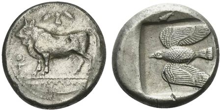 Cyprus, Paphos, Stater struck under Onasioikos, ca. 450-440 BC; AR (g 10,81;...