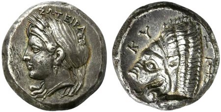 Mysia, Kyzikos, Tetradrachm, ca. 390-340 BC; AR (g 15,15; mm 22; h 12);...