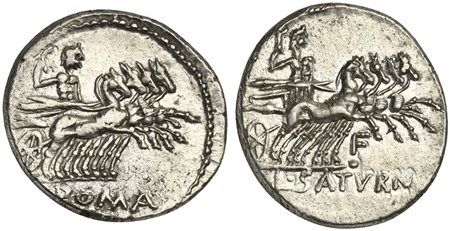 L. Appuleius Saturninus, Denarius, Rome, 104 BC; AR (g 4,00; mm 19; h 9);...