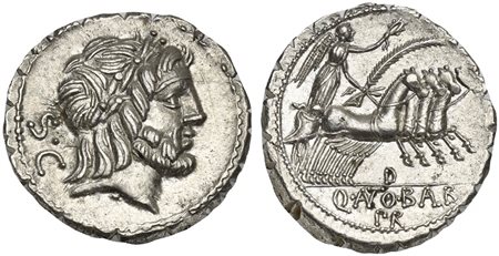 Q. Antonius Balbus, Denarius Serratus, Rome, 83-82 BC; AR (g 4,07; mm 19; h...