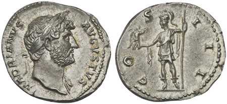 Hadrian (117-138), Denarius, Rome, AD 125-128; AR (g 3,46; mm 19; h 6);...