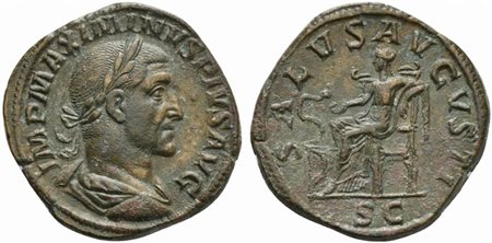 Maximinus I (235-238), Sestertius, Rome, AD 235-236; AE (g 20,67; mm 30; h...