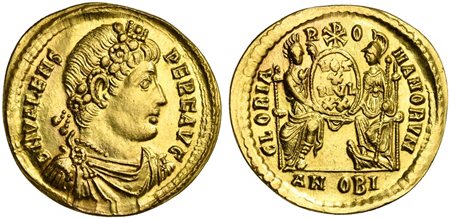 Valens (364-378), Solidus, Antiochia, AD 373-374; AV (g 4,51; mm 21; h 12); D...