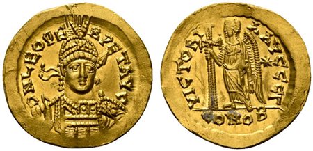 Leo I (457-474), Solidus, Constantinopolis, AD 471-473; AV (g 4,45; mm 20; h...