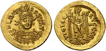 Leo I (457-474), Solidus, Constantinopolis, AD 471-473; AV (g 4,48; mm 20; h...