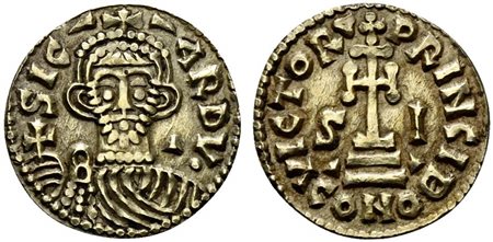 Merovingians, Tremissis, Banassac, ca. AD 620-640; AV (g 1,32; mm 16; 6h);...