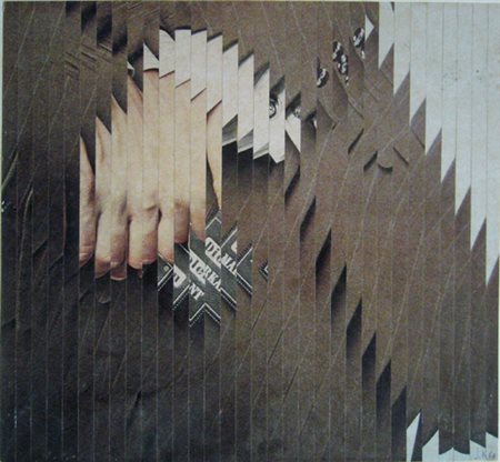 Kolar Jiri " braccia collage su cartoncino cm 25,5 x 23,5 anno 1969 Siglato e...
