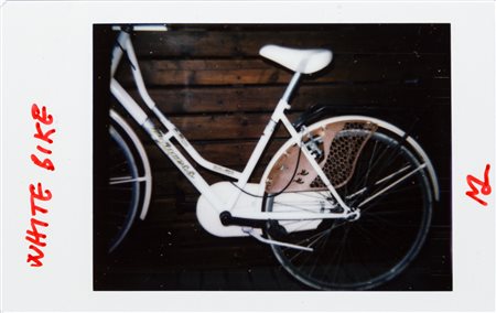 MASSIMO DE LUCA (1960) - White bike. From the banality series, 2019/2020