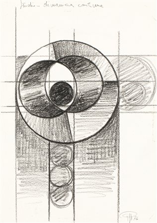 OSVALDO POGGIO (1931) - Studio - Dinamica continua, 1976