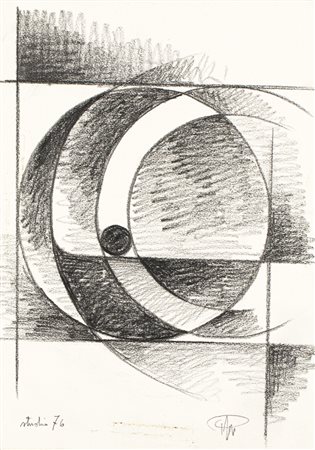 OSVALDO POGGIO (1931) - Studio, 1976