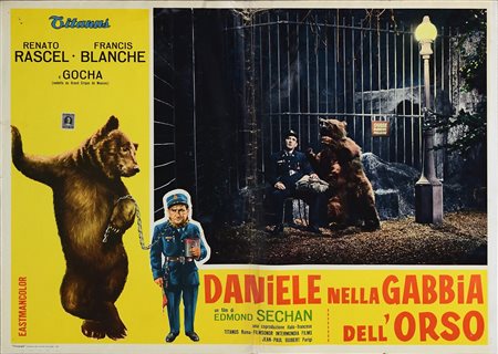 SECHAN EDMOND (1919 - 2002) - Daniele nella gabbia dell'orso.