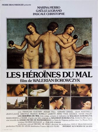 BOROWCZYK WALERIAN (1923 - 2006) - Tre donne immorali? (Les héroines du mal).