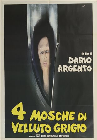 ARGENTO DARIO (n. 1940) - 4  mosche di velluto grigio.