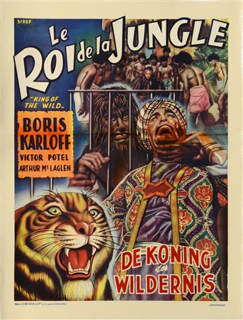 THORPE RICHARD  (1896 - 1991) - Le roi de la jungle.