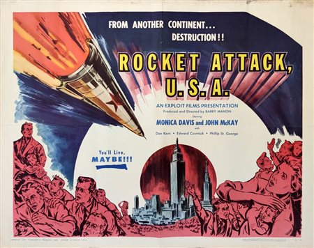 MAHON BARRY (1921 - 1999) - Rocket Attack U.S.A.