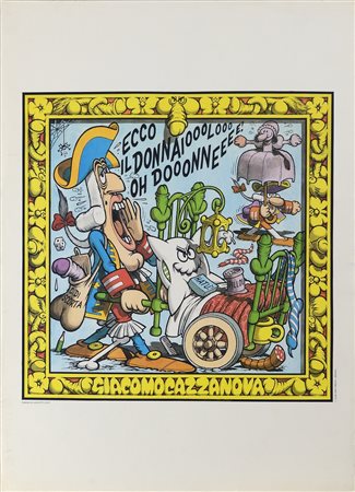 JACOVITTI BENITO (1923 - 1997) - Club Anni '30, Genova.