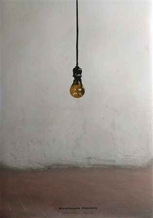 PISTOLETTO MICHELANGELO (n. 1933) - Lampadina.