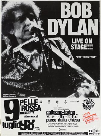 DYLAN BOB (n. 1941) - Pellerossa Festival.