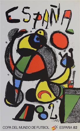 MIRO' JOAN (1893 - 1983) - Espana, Copa del Mundo.