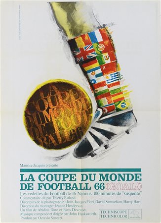  AUTORE NON IDENTIFICATO - La coupe du Monde de football '66.