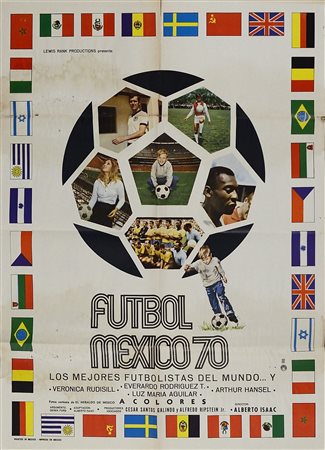  AUTORE NON IDENTIFICATO - Futbol Mexico '70.