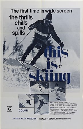 MILLER WARREN  (1924 - 2018) - This is skiing.