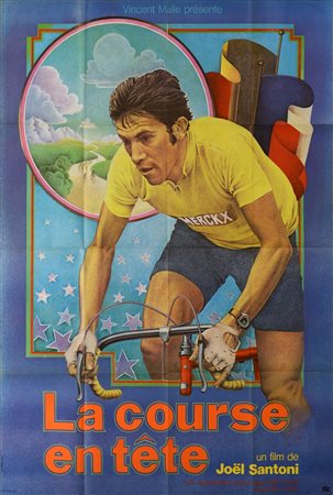 SANTONI JOEL (1943 - 2018) - Eddy Merckx. La course en tete.