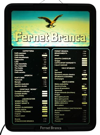  AUTORE NON IDENTIFICATO - Fernet Branca.