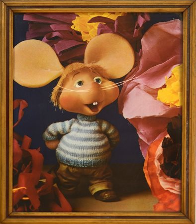 PEREGO MARIA  (1923 - 2019) - Topo Gigio. Ritratto.