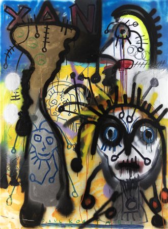 PAUL KOSTABI<BR>USA 1962<BR>"Tapes and tapes" 2006