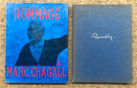 MARC CHAGALL E PIERRE-AUGUSTE RENOIR - Lotto unico di 2 cataloghi