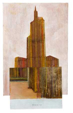 CARLO BERTÉ (1939) - Cattedrale, 2007