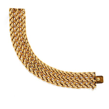 Bracciale in oro, 1950 circa