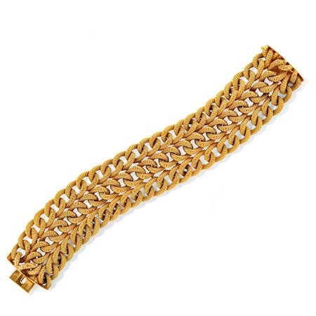 Bracciale in oro, 1950 circa