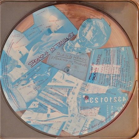 Robert Rauschenberg TALKING HEADS-SPEAKING IN TONGUES Copertina vinile...