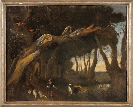 ANTON MARIA VASSALLO (1620-1670) <br>"Paesaggio 