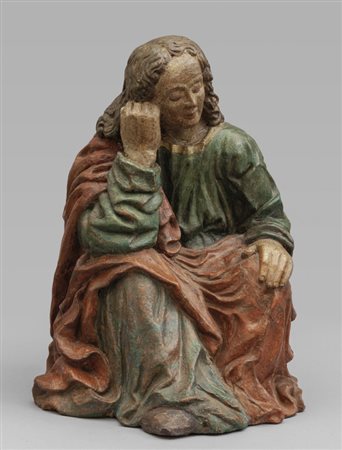 San Giovanni, scultura in terracotta policroma, 