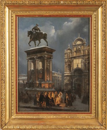 FEDERICO MOJA (1802-1885) <br>"Monumento equestre 
