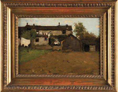 GIUSEPPE CIARDI (1799-1887) <br>Paesaggio con 