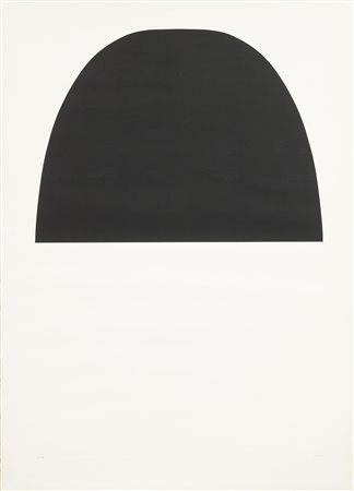 Alberto Burri, Bianco e Nero, 1971