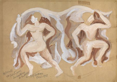 Arturo Ciacelli, Premier projets pour Les archives de la danse de Rolf De Maré, 1928