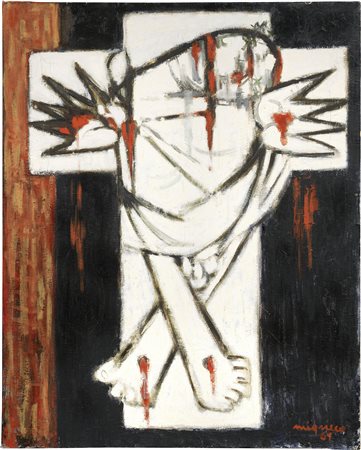 Giuseppe Migneco, Crocifissione, 1961