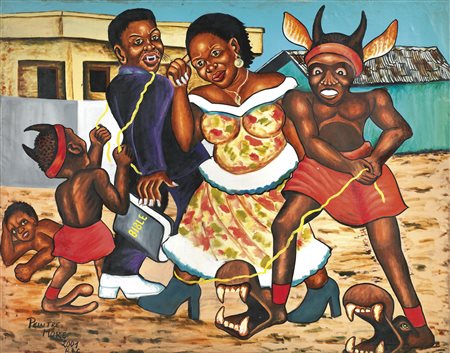 Moke
Ibe 1950 - Kinshasa 2001
Ritual, 2001