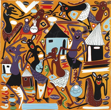 Georges Lilanga
Kikwetu 1934 - MBagala 2005
Mashindano ya Kuniwa maziwa, (1999)