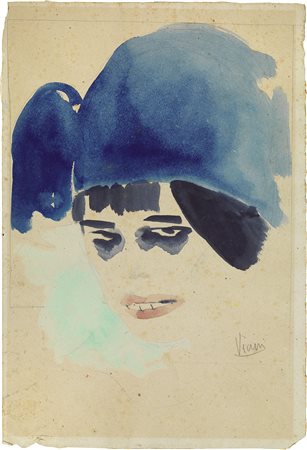 Lorenzo Viani, Ritratto, 1912 ca.