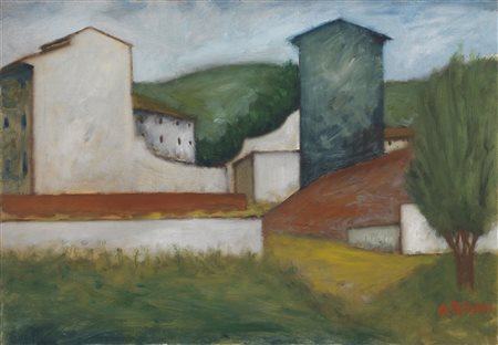 Ottone Rosai, Paesaggio, (1947)