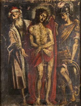 PITTORE ANONIMO DEL XVII SECOLO<BR>"Cristo deriso"
