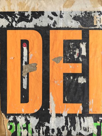 MIMMO ROTELLA<BR>Catanzaro 1918 - 2006 Milano<BR>"Dei" 1958