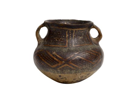 VASO BIANSATO DATAZIONE: IV-III millennio a. C. MATERIA E TECNICA: terracotta...